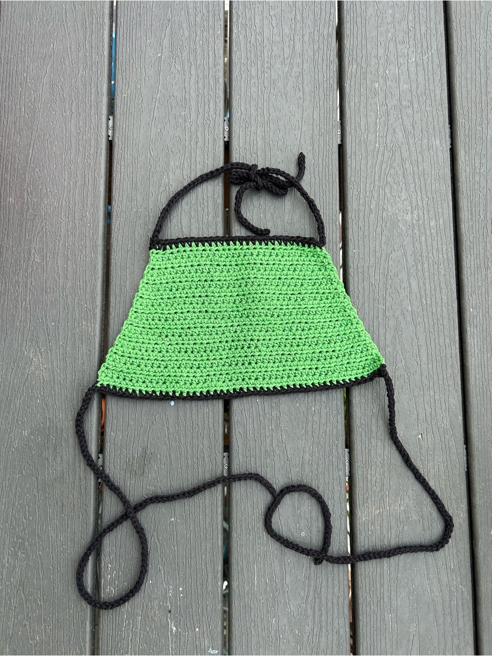 Crochet‎ halter top